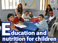 Education for children and nutrition